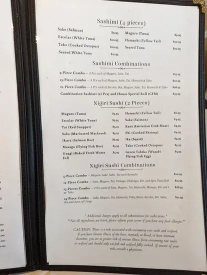 Menu 4