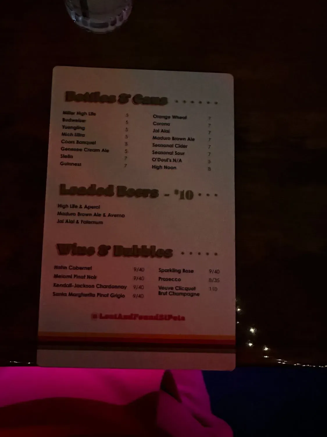 Menu 6