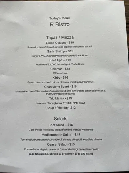 Menu 4