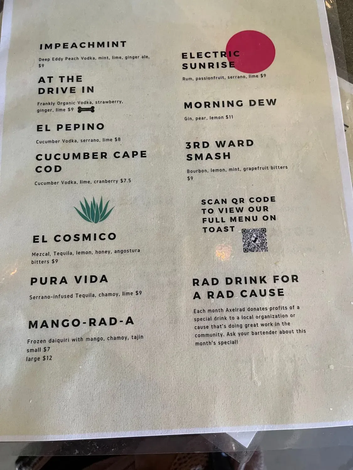 Menu 4