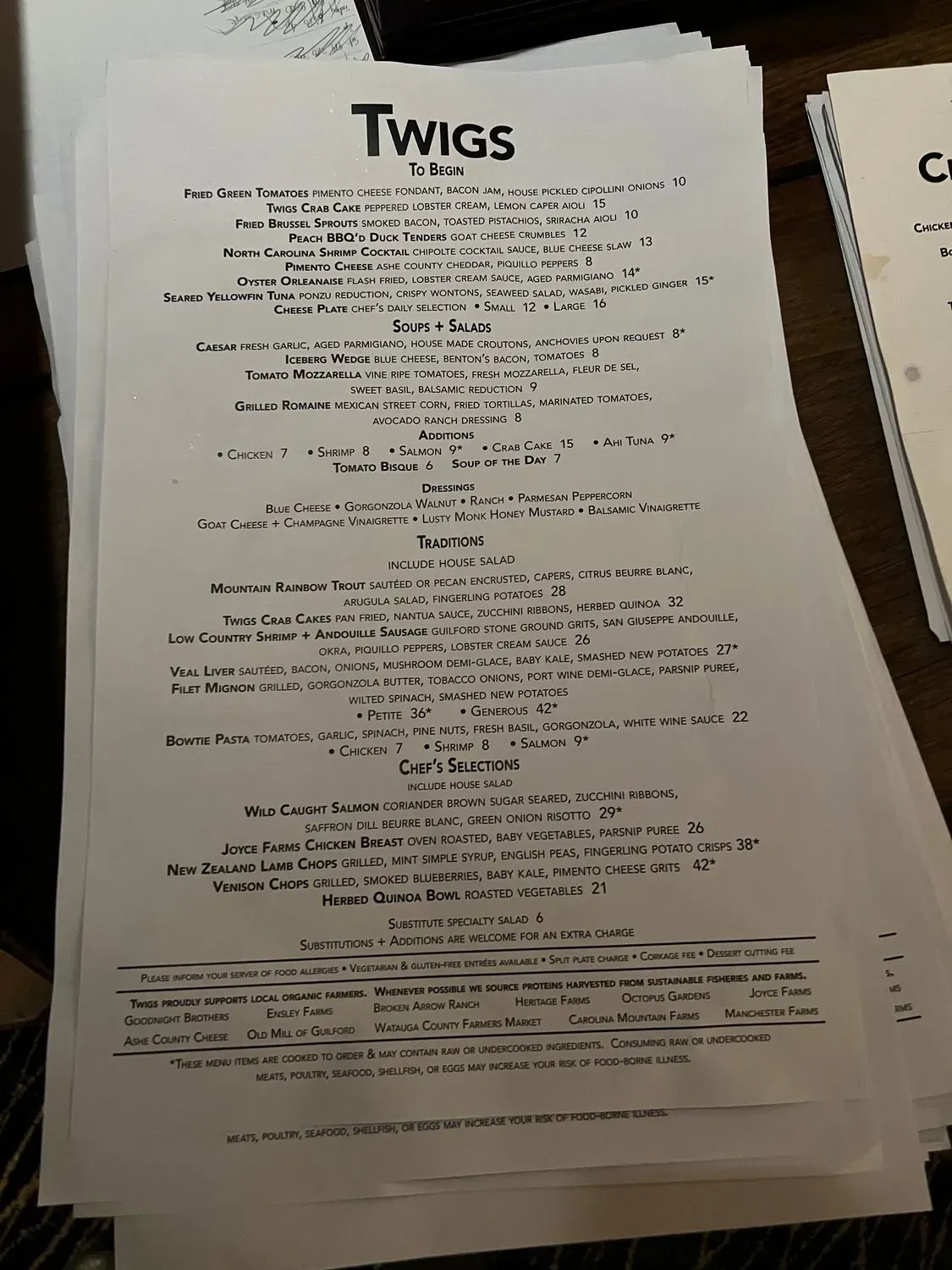 Menu 6