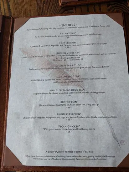 Menu 6