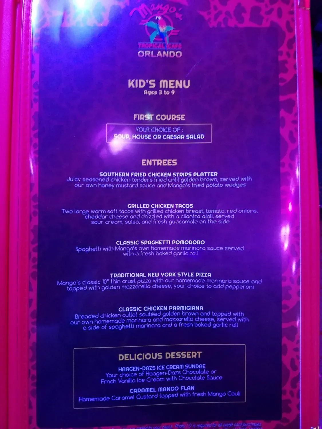 Menu 4