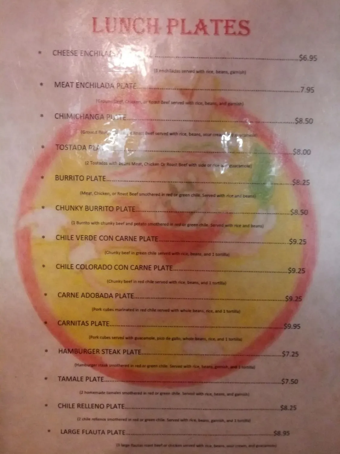 Menu 6