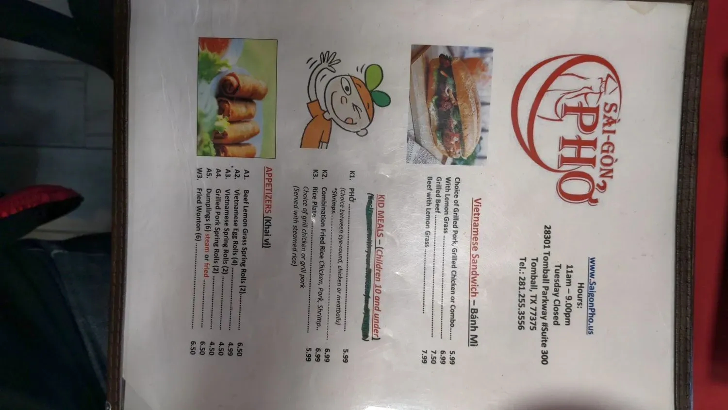 Menu 6