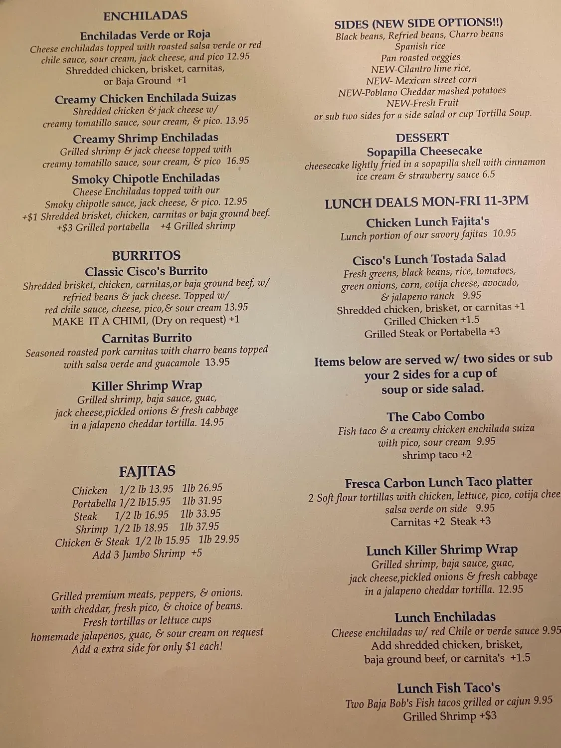 Menu 3