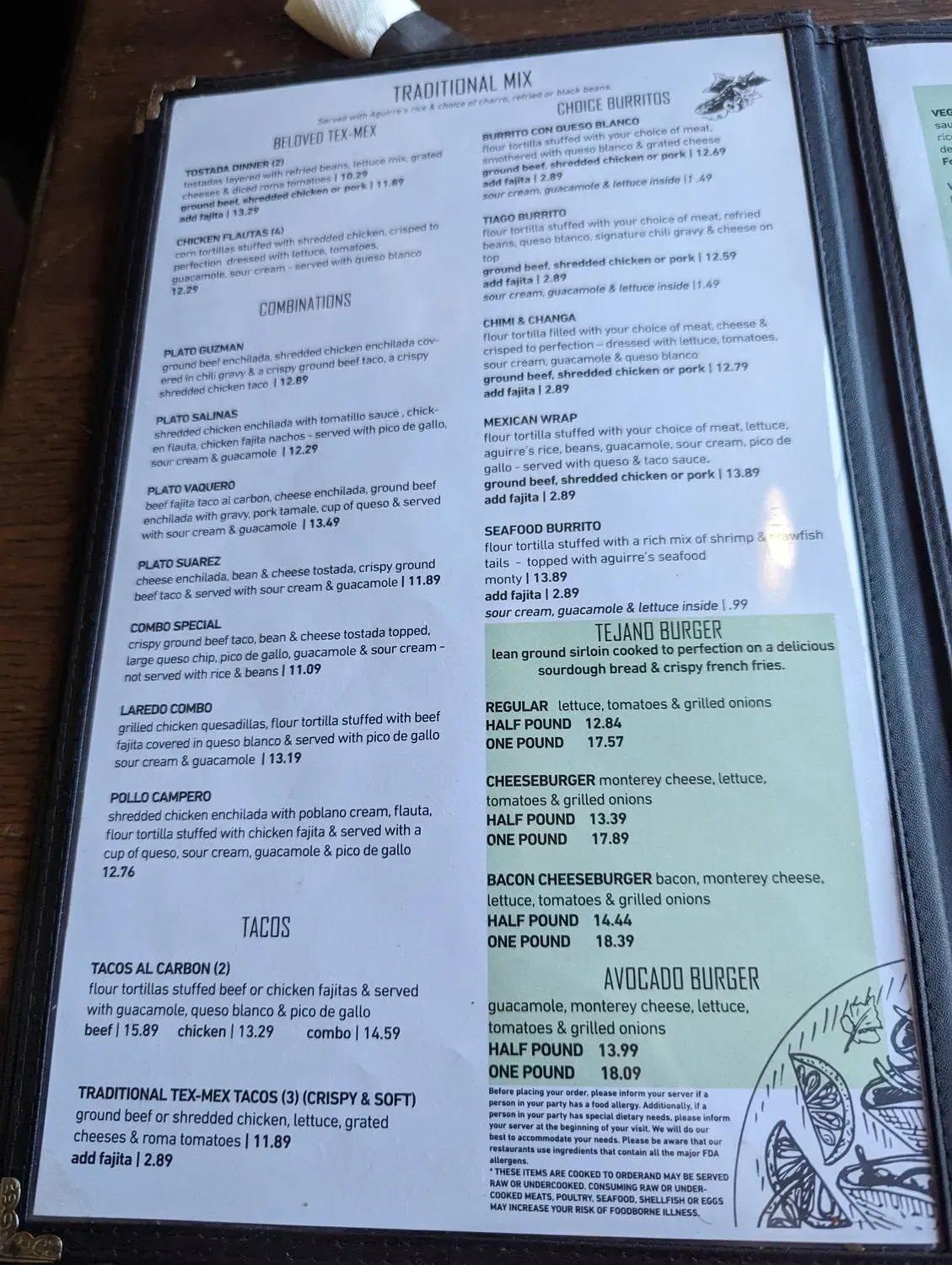 Menu 6