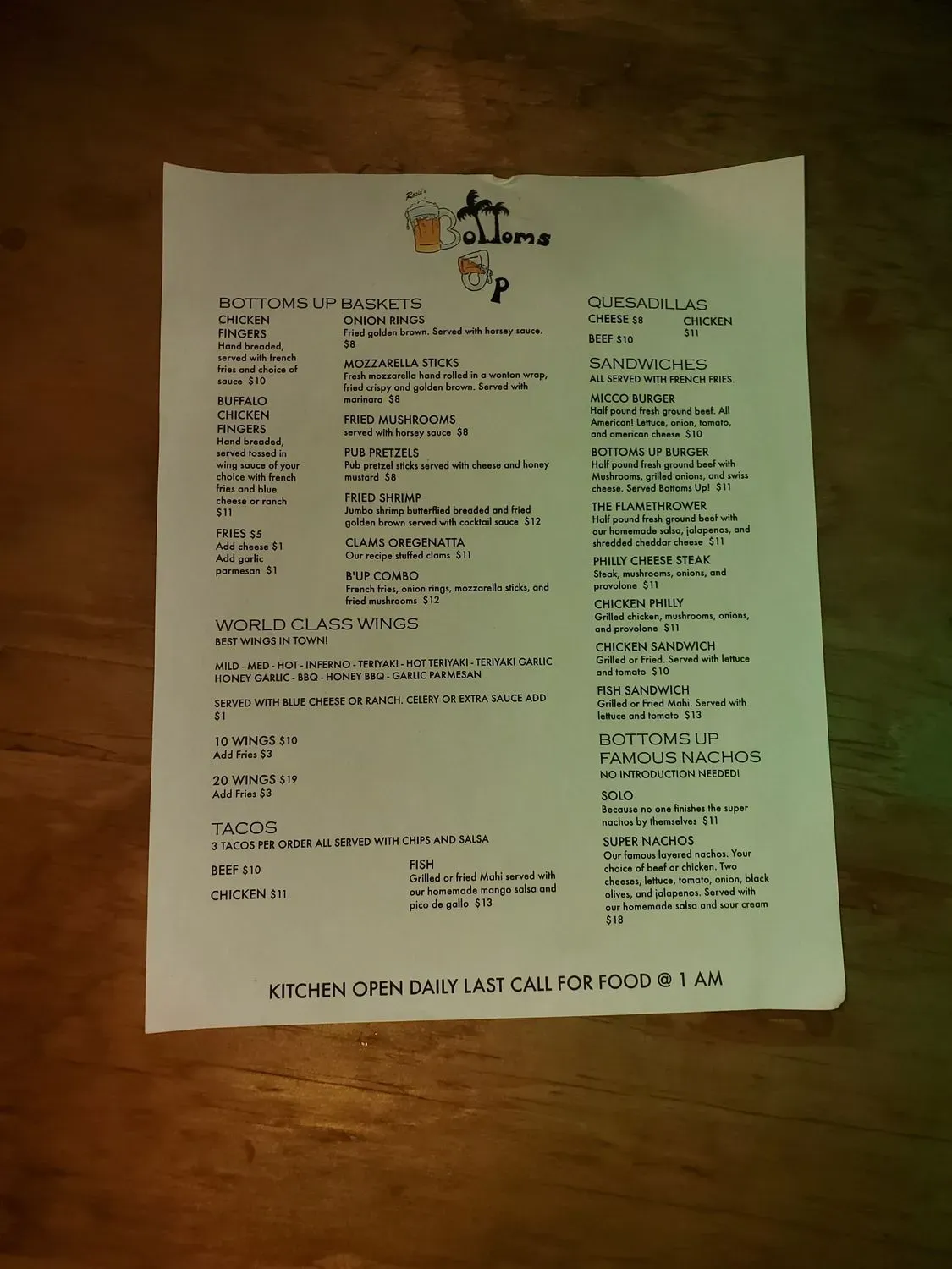 Menu 6