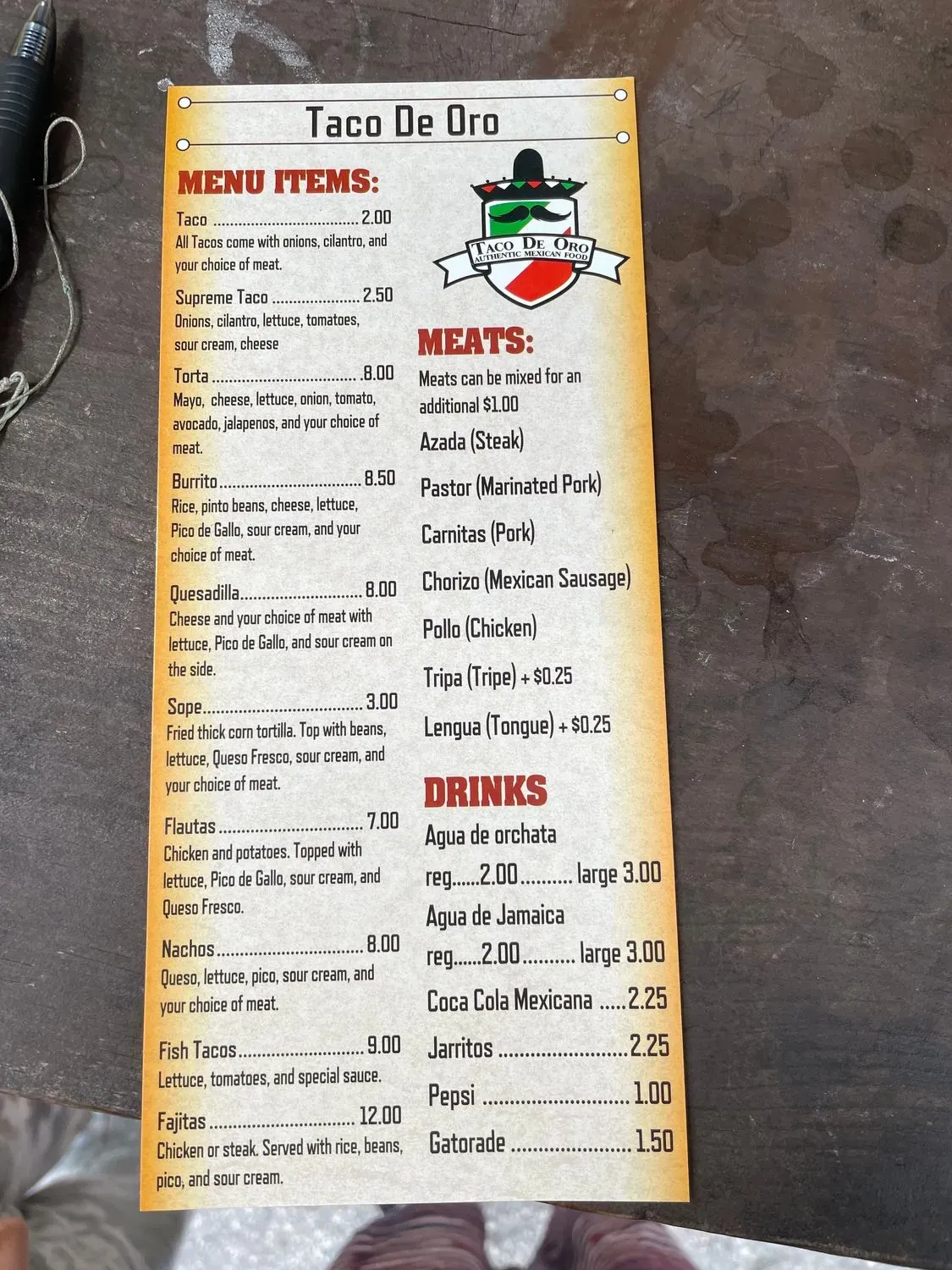 Menu 3