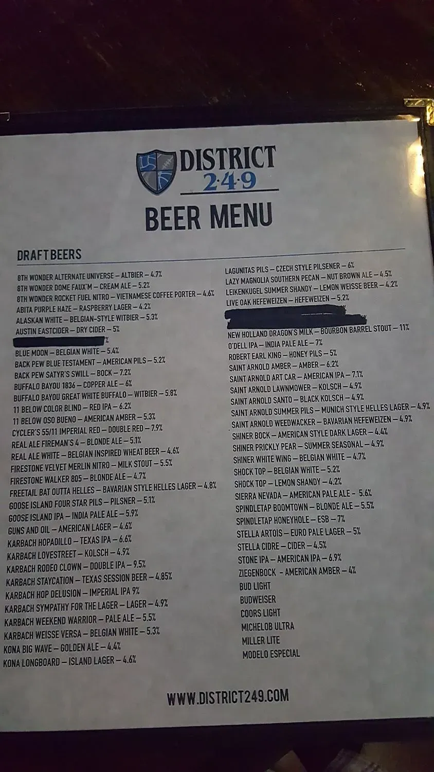 Menu 4