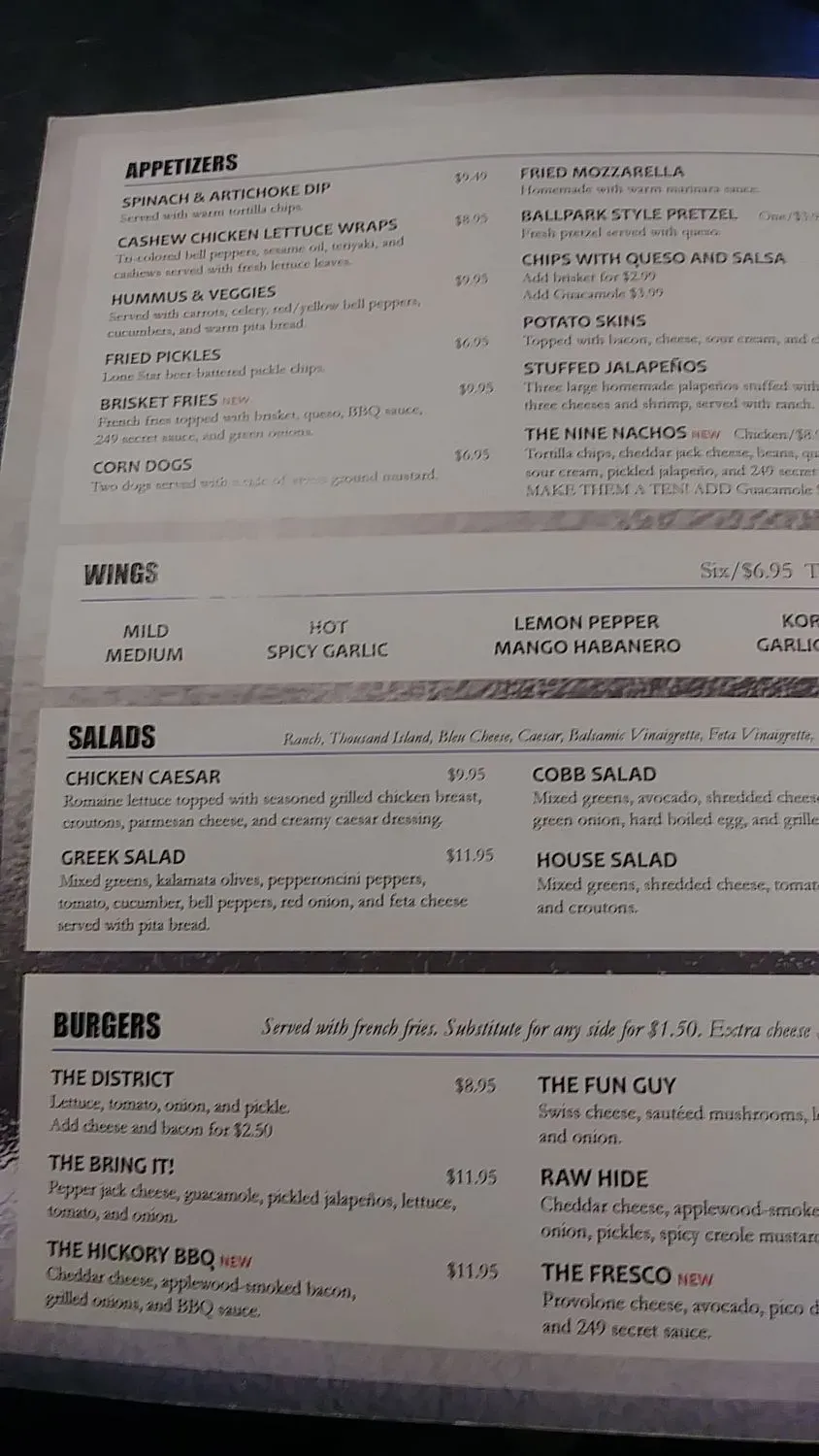 Menu 6