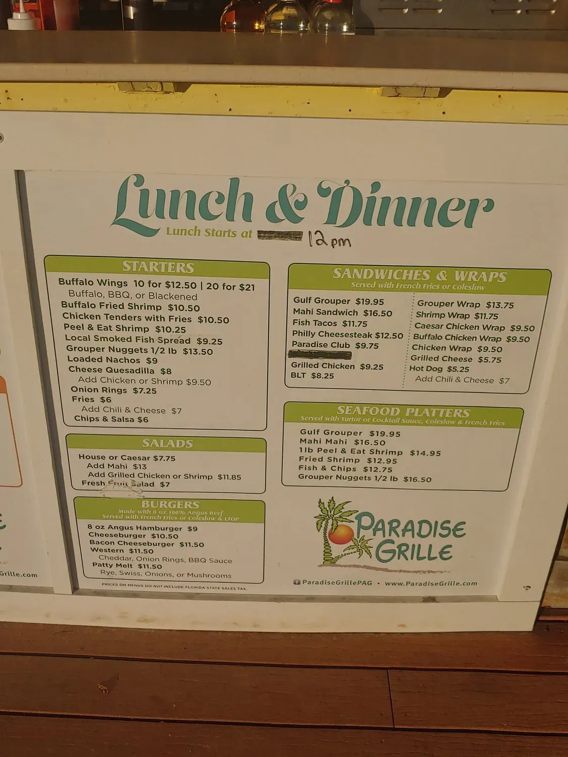 Menu 4