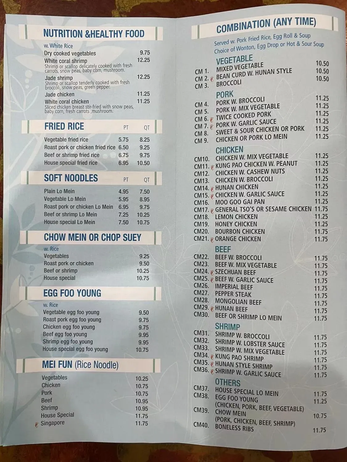 Menu 3