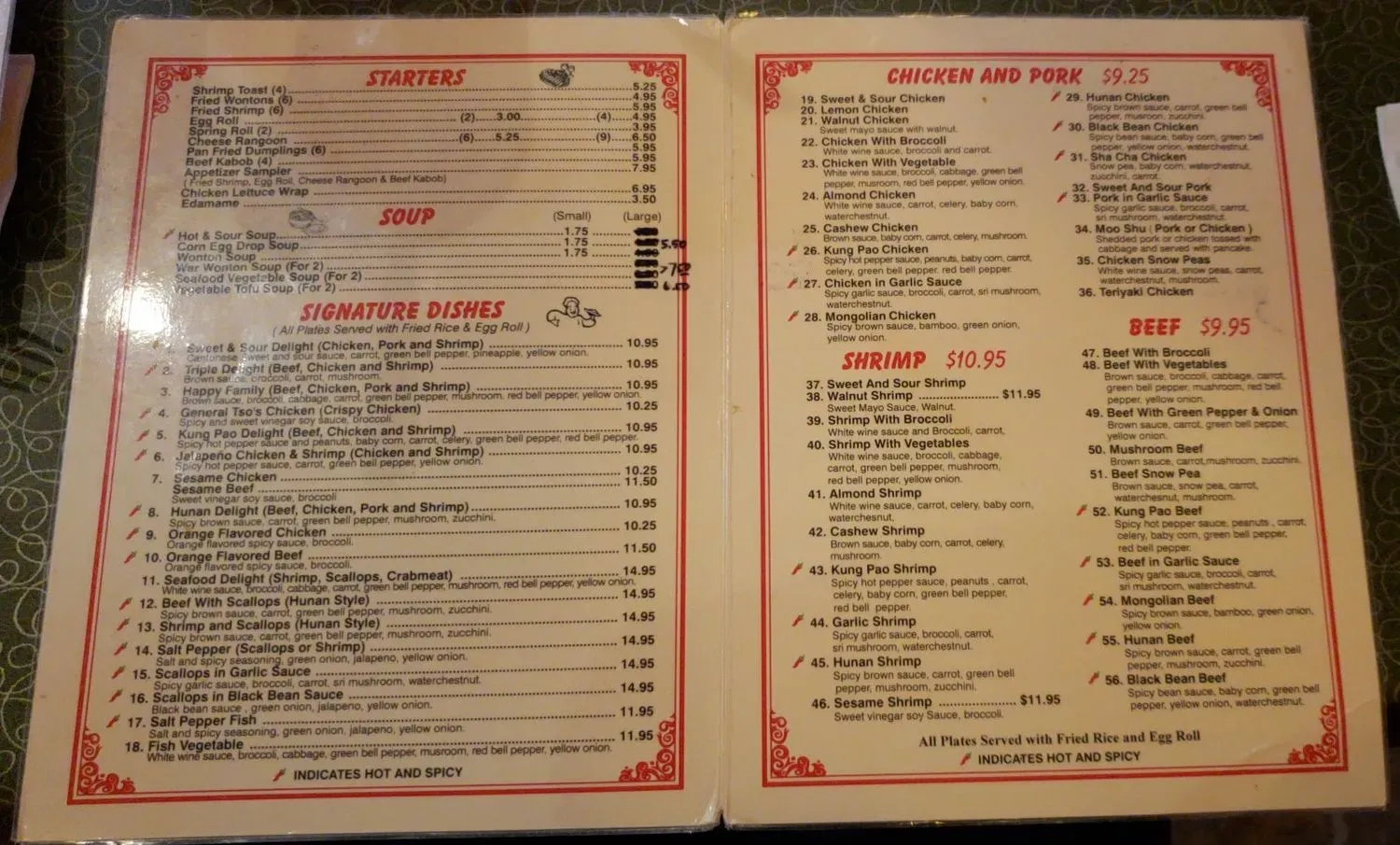 Menu 6