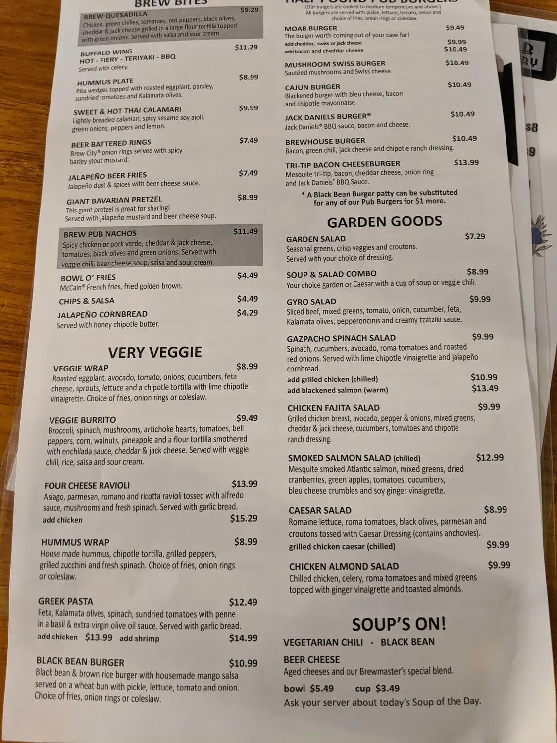 Menu 6