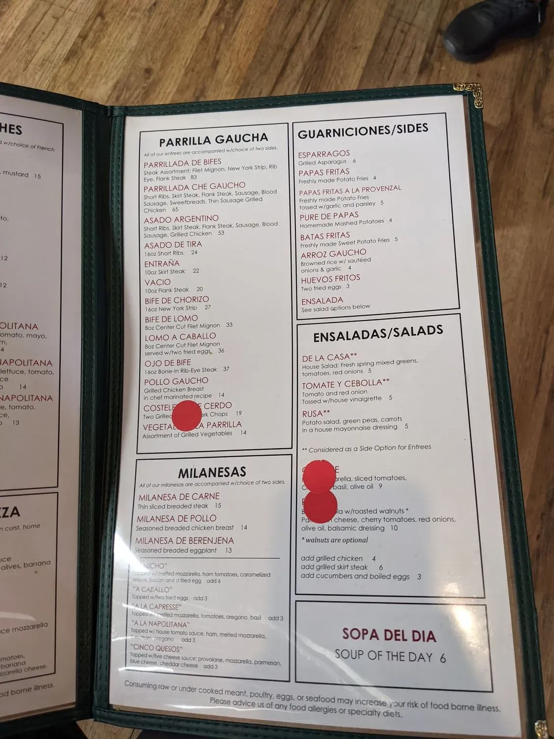 Menu 6