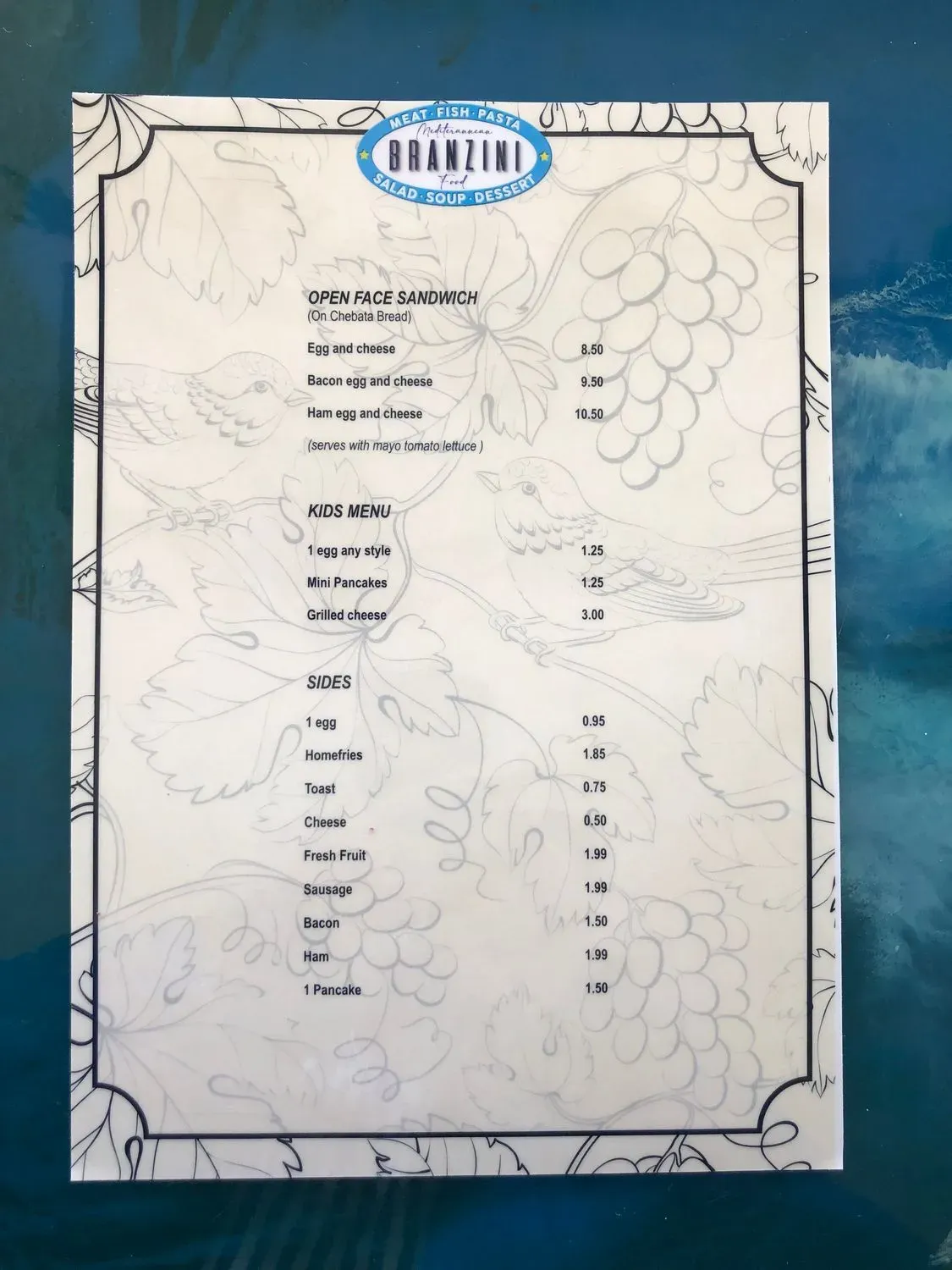 Menu 6