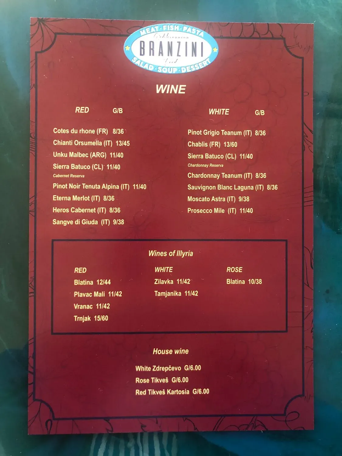 Menu 3