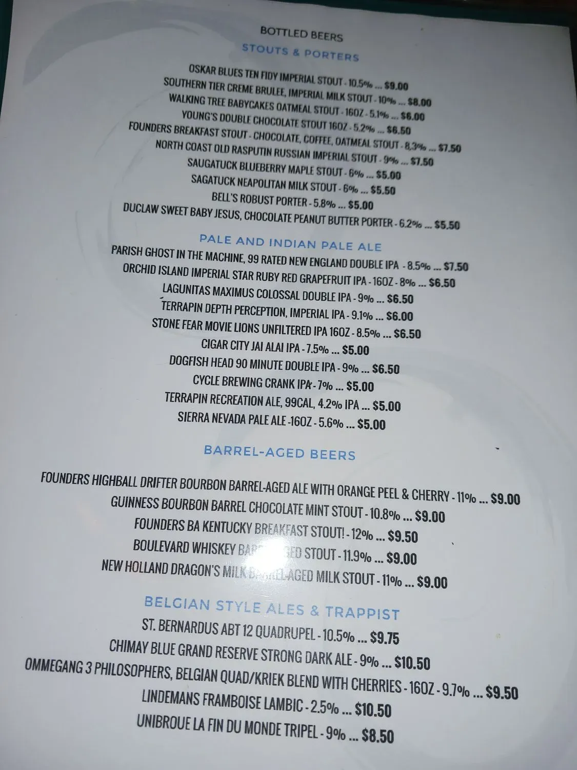 Menu 6