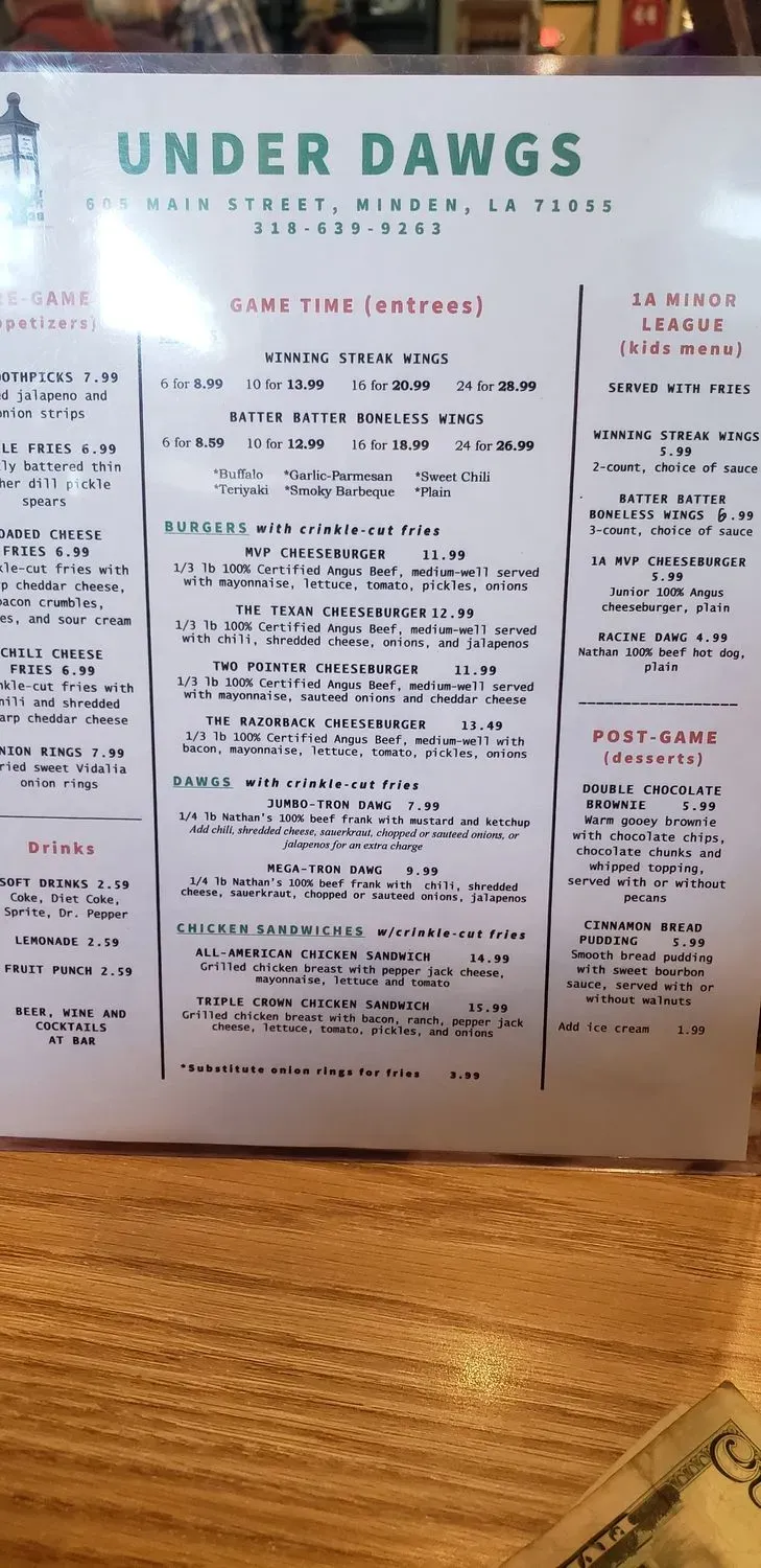 Menu 4