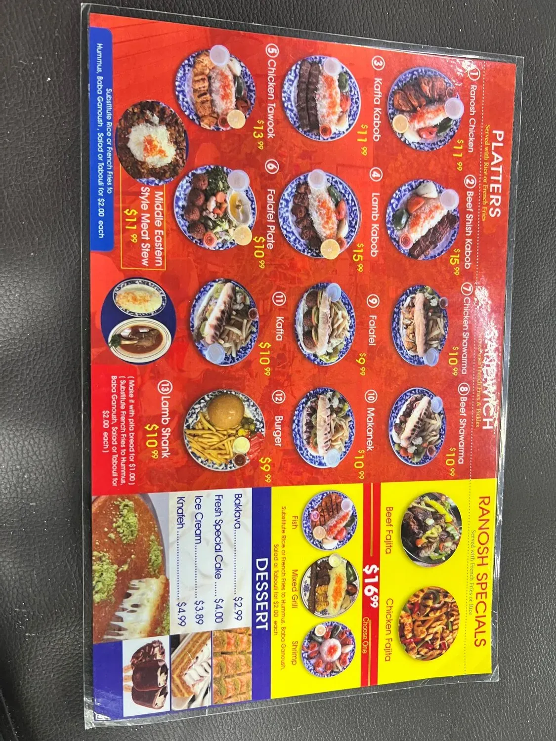 Menu 6