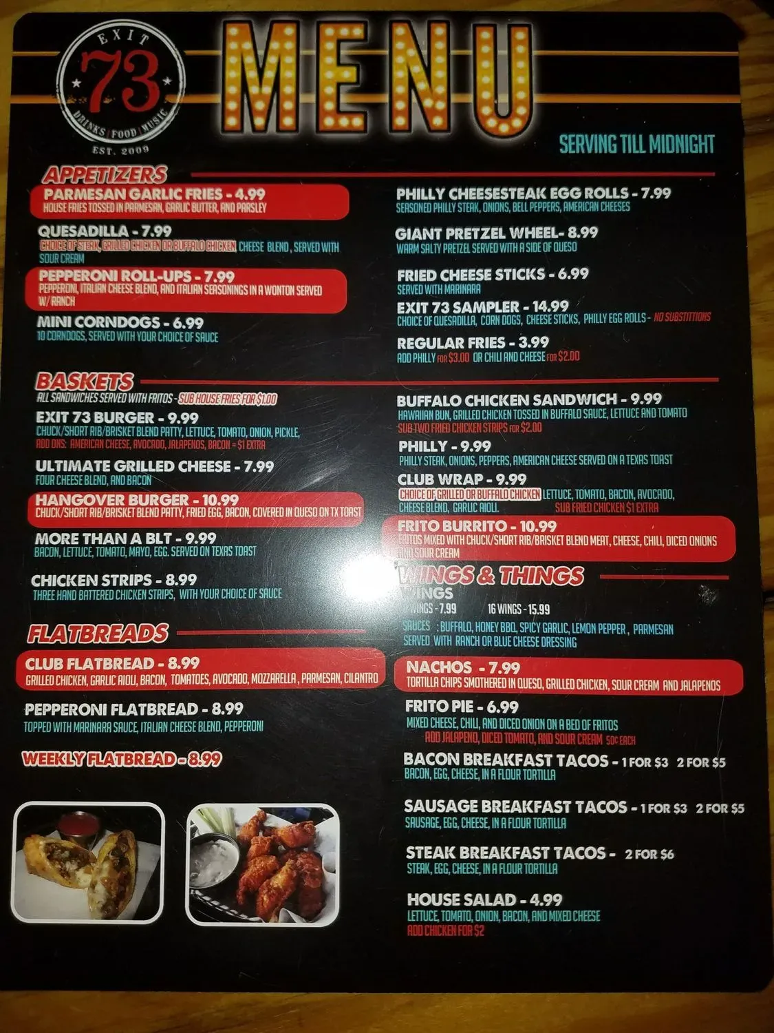 Menu 3