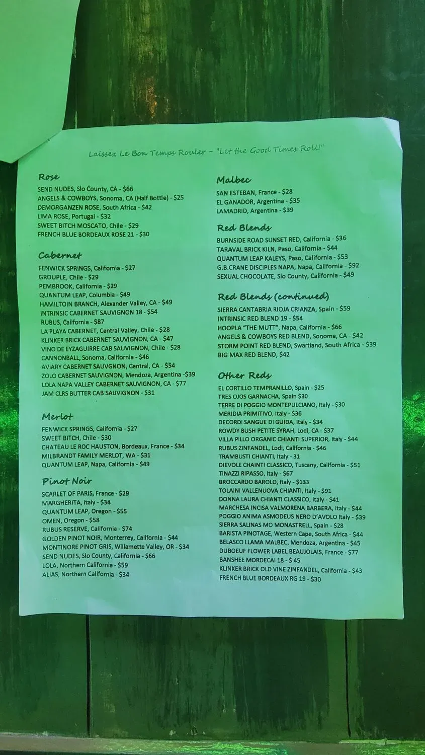 Menu 4