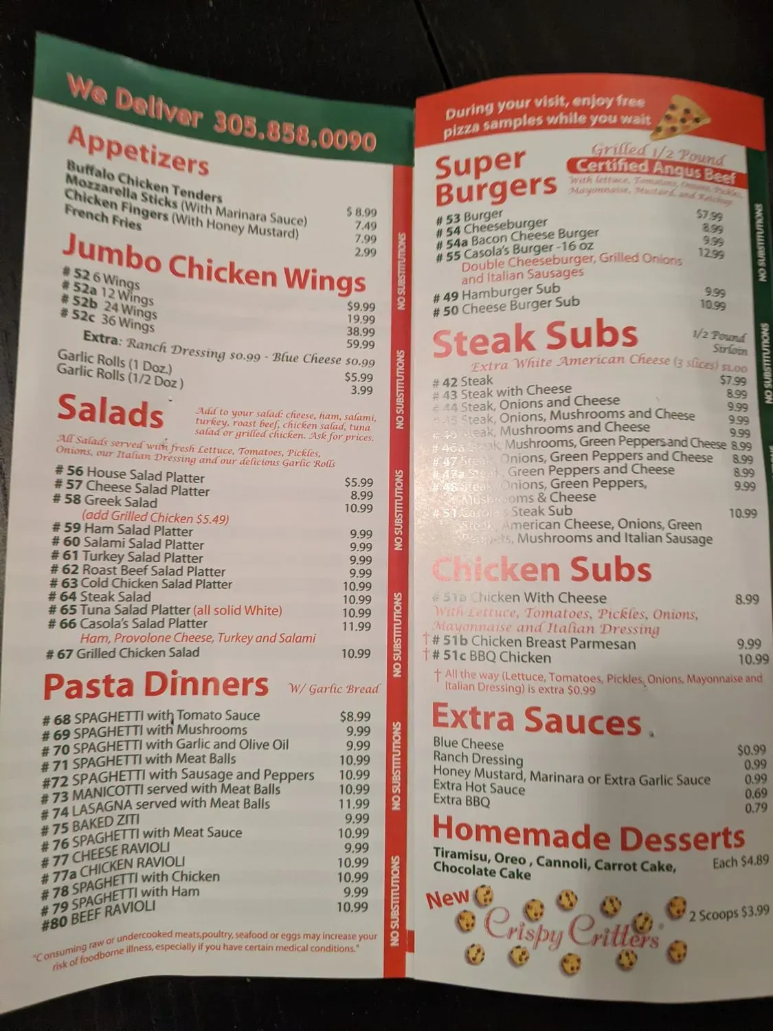 Menu 3