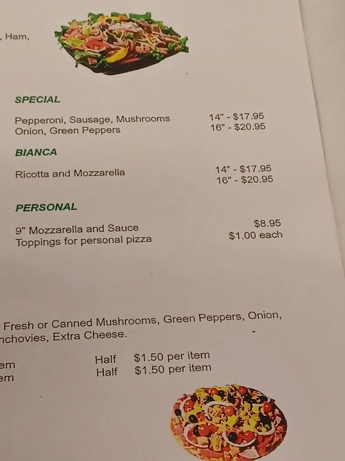 Menu 4