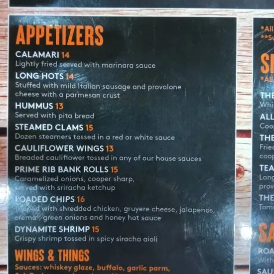the-bank-bar-menu-gloucester-city-nj-checkle