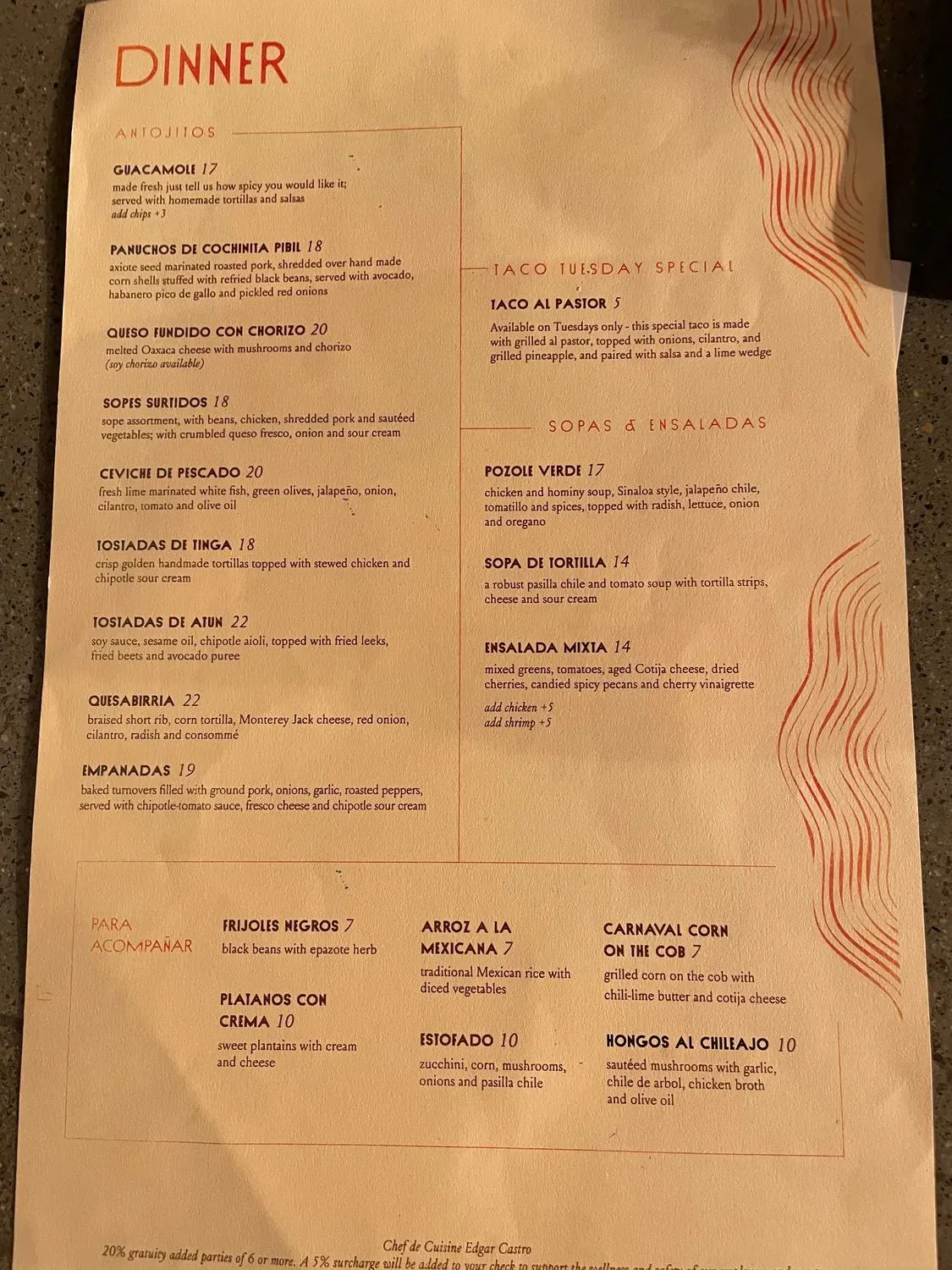 Menu 4