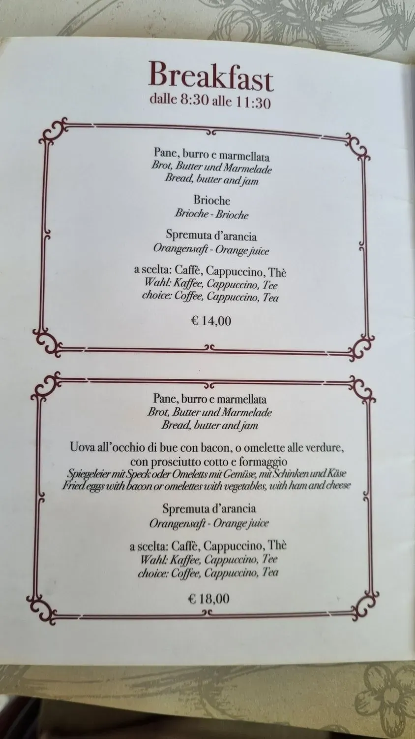 Menu 4