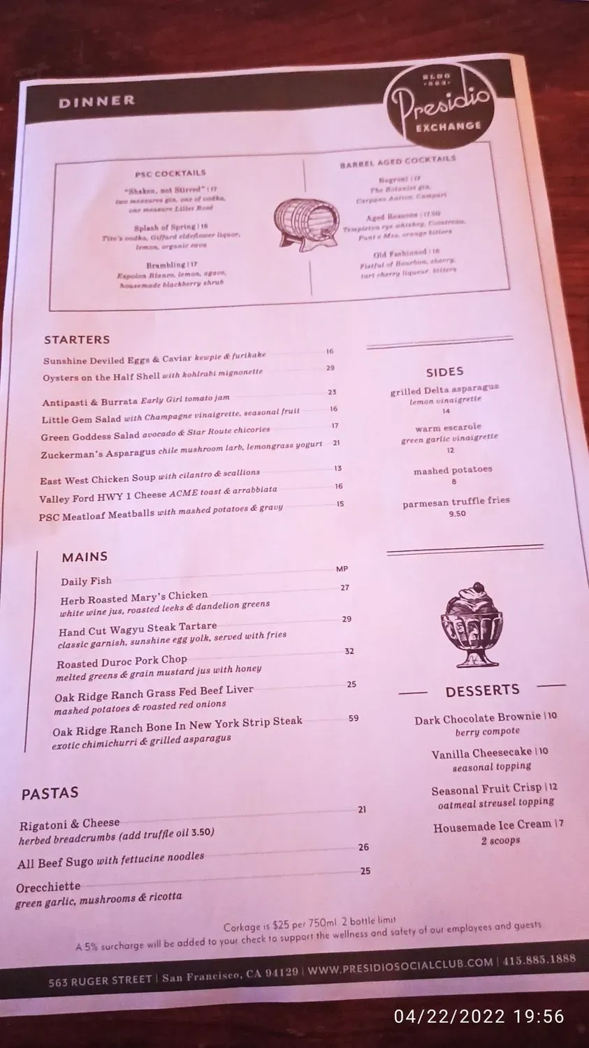 Menu 4