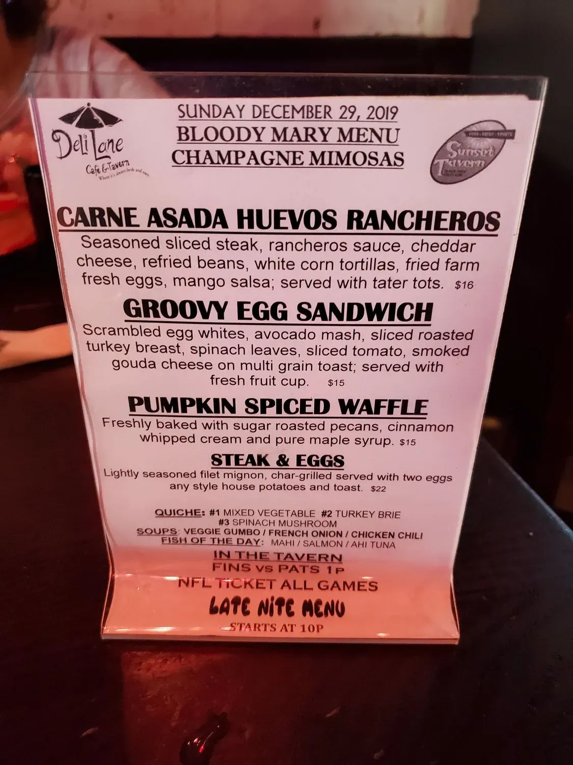 Menu 6