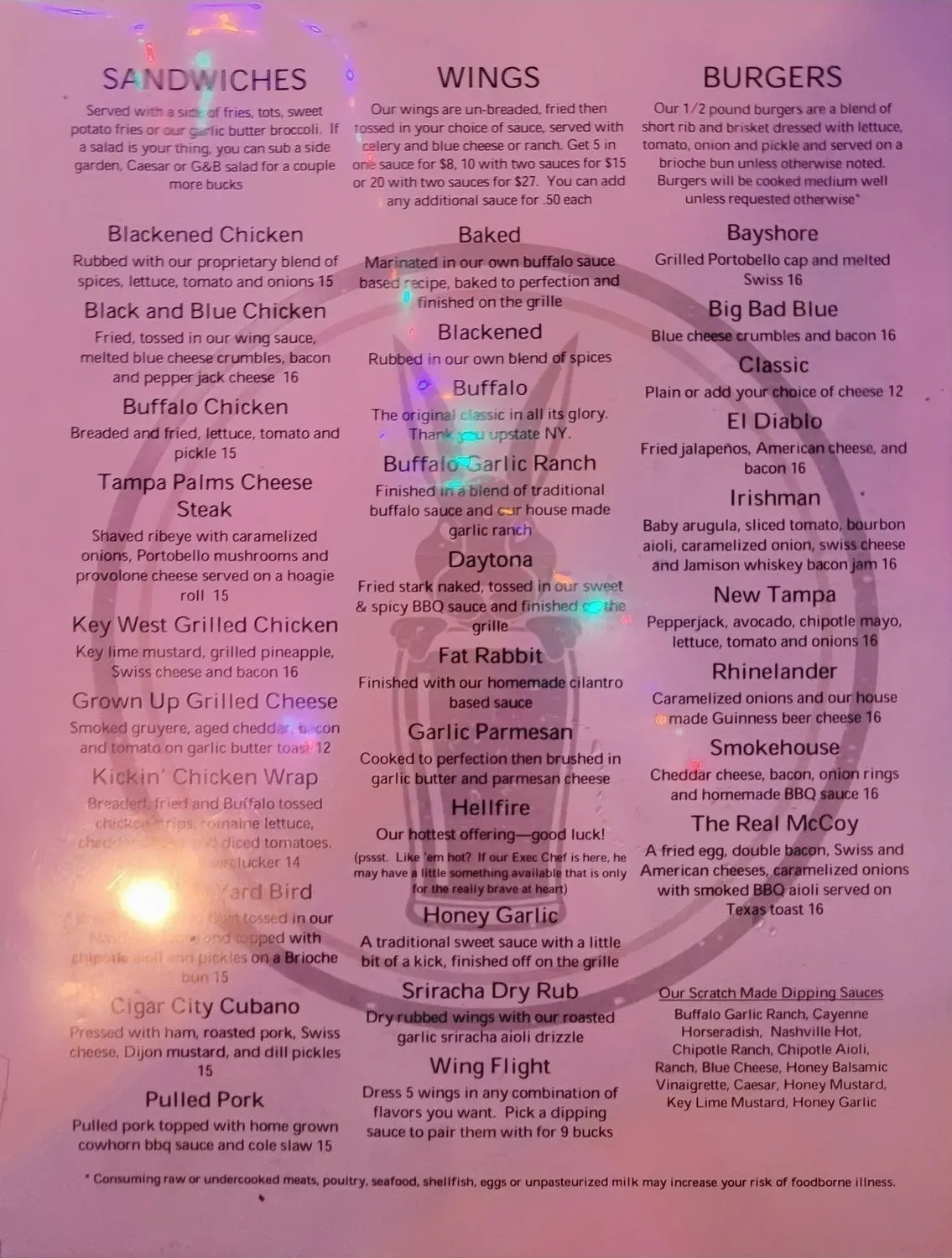 Menu 6