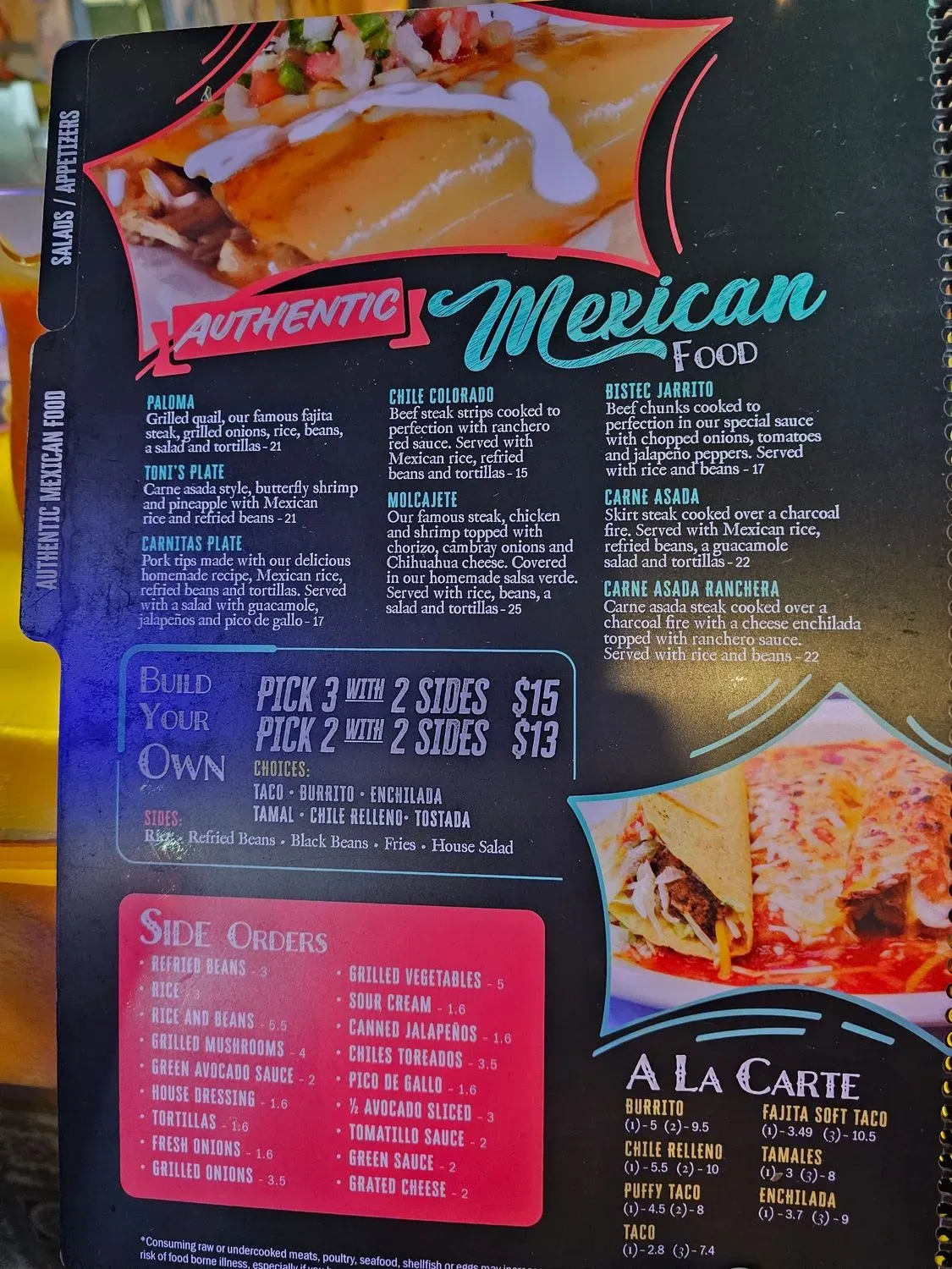 Menu 6