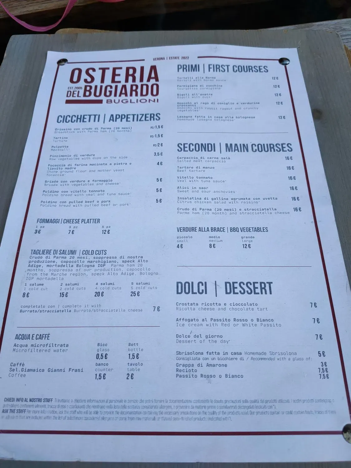 Menu 4