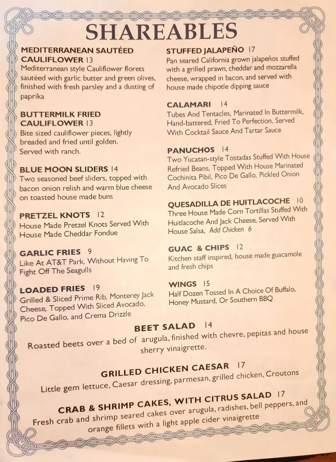 Menu 3