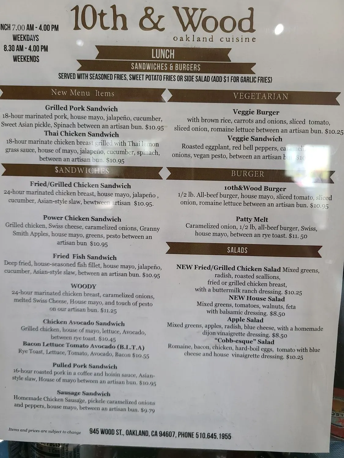 Menu 6