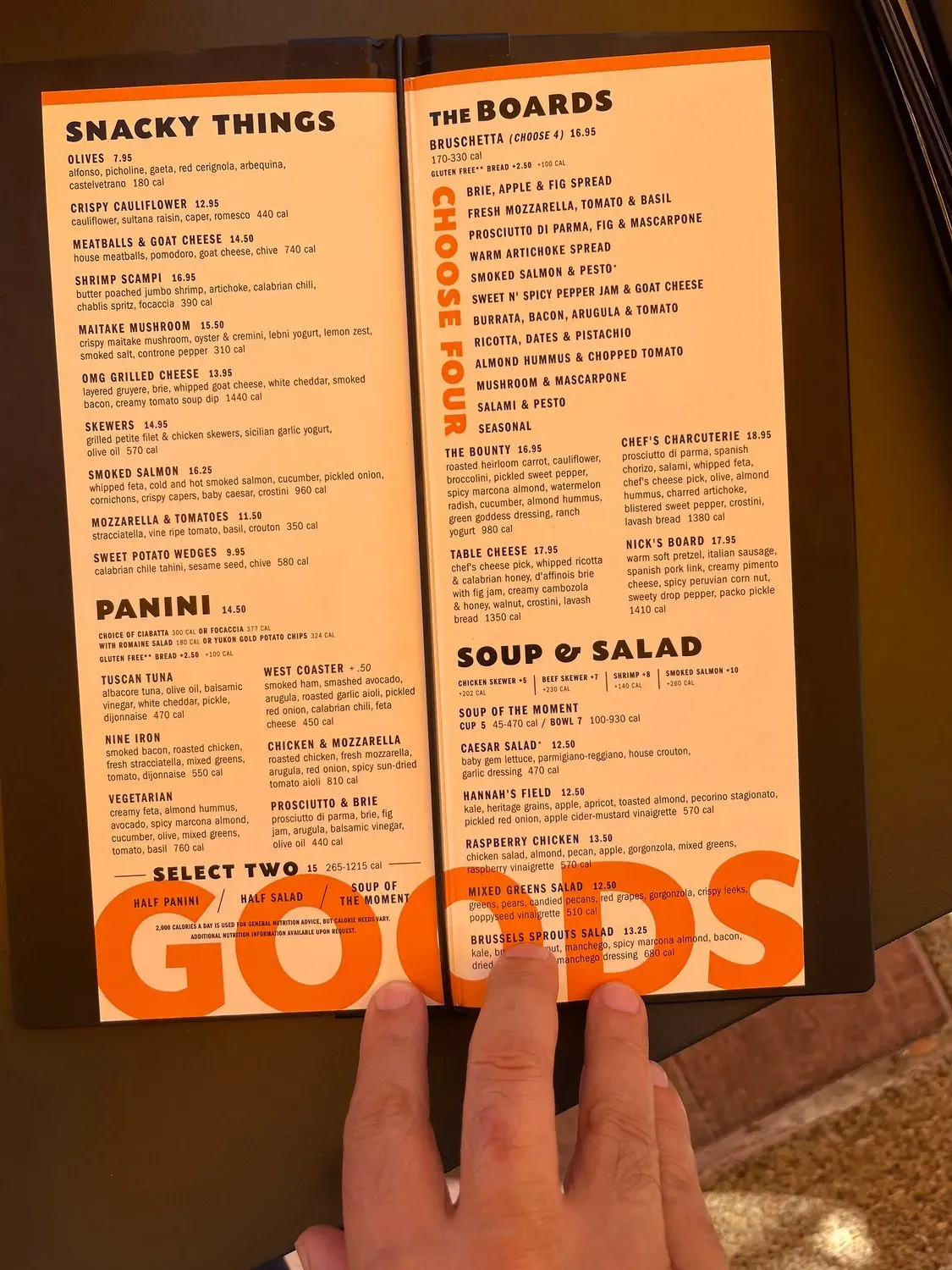 Menu 3