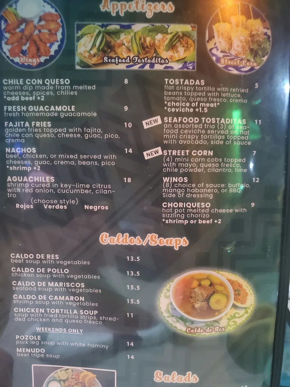 Menu 6