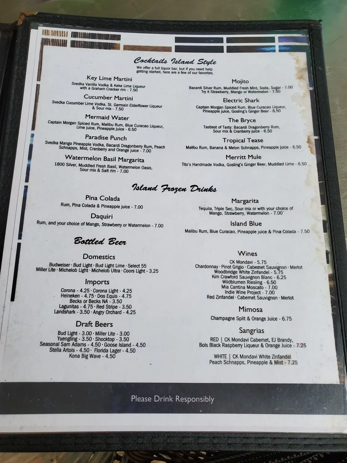 Menu 6