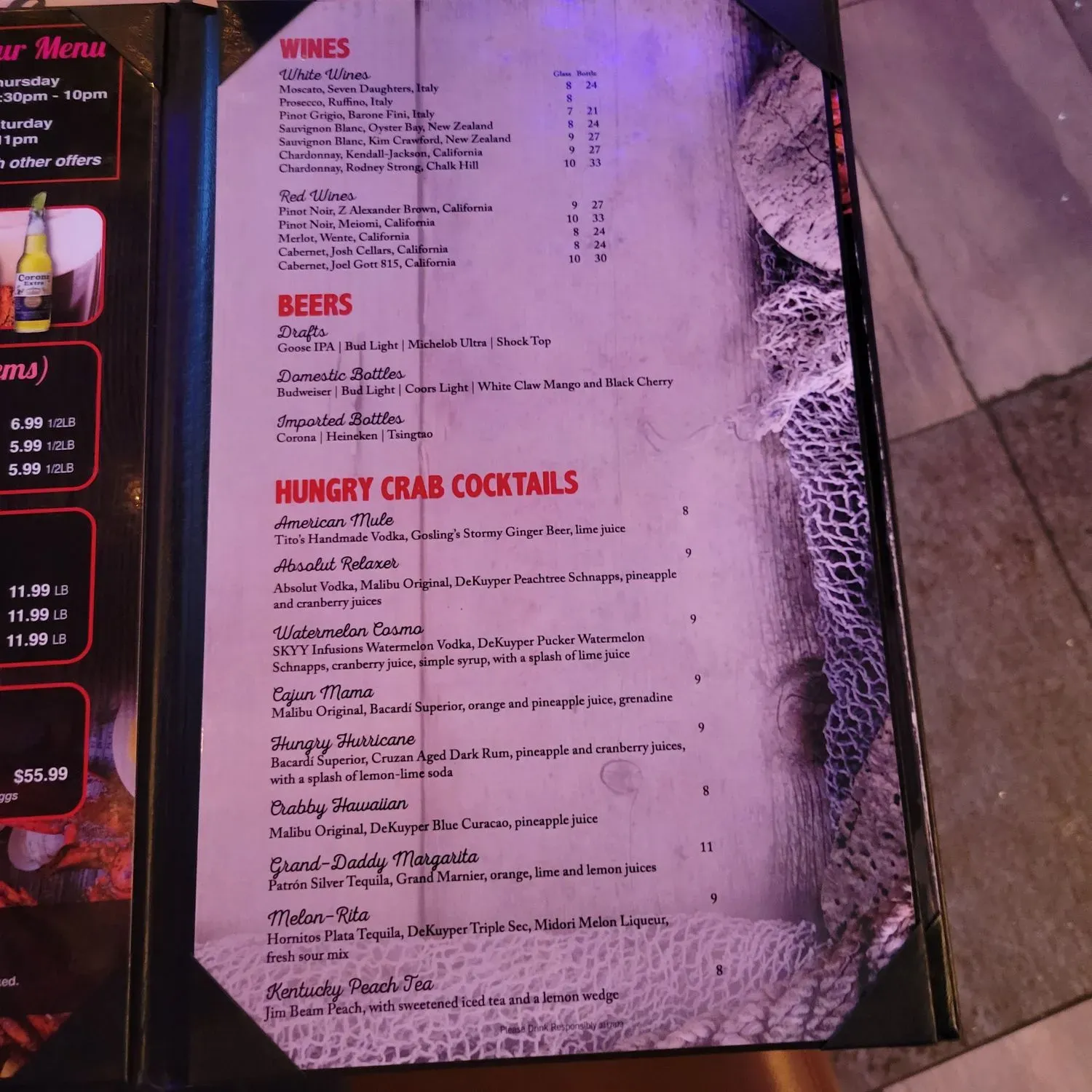 Menu 6