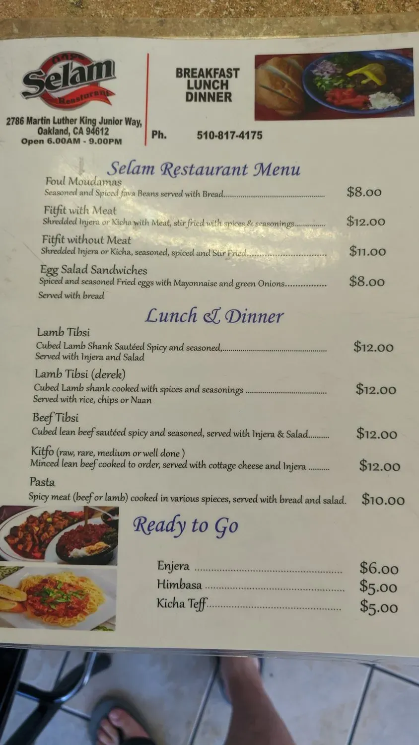 Menu 4