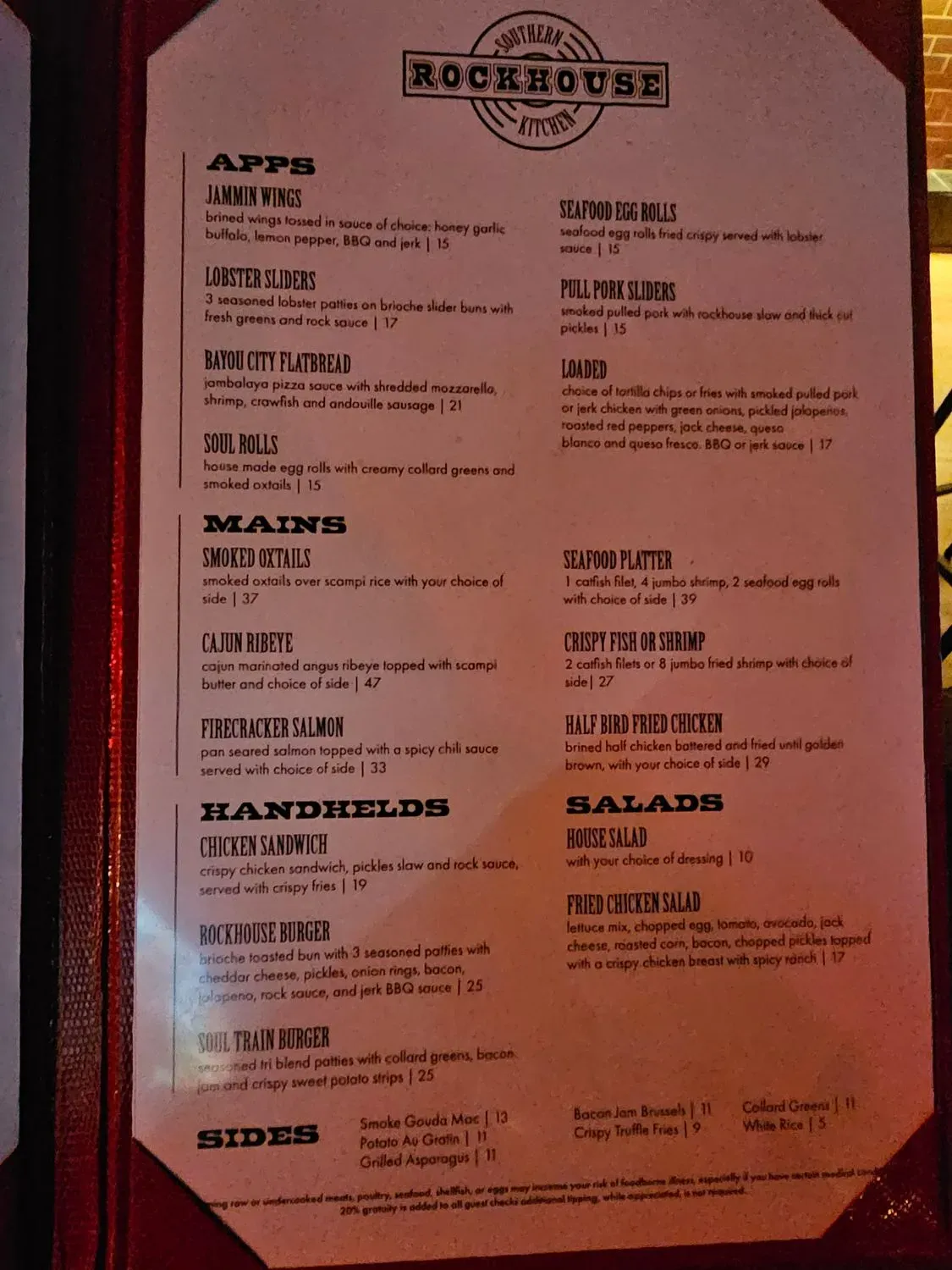 Menu 4