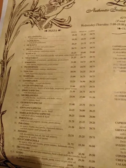 Menu 6