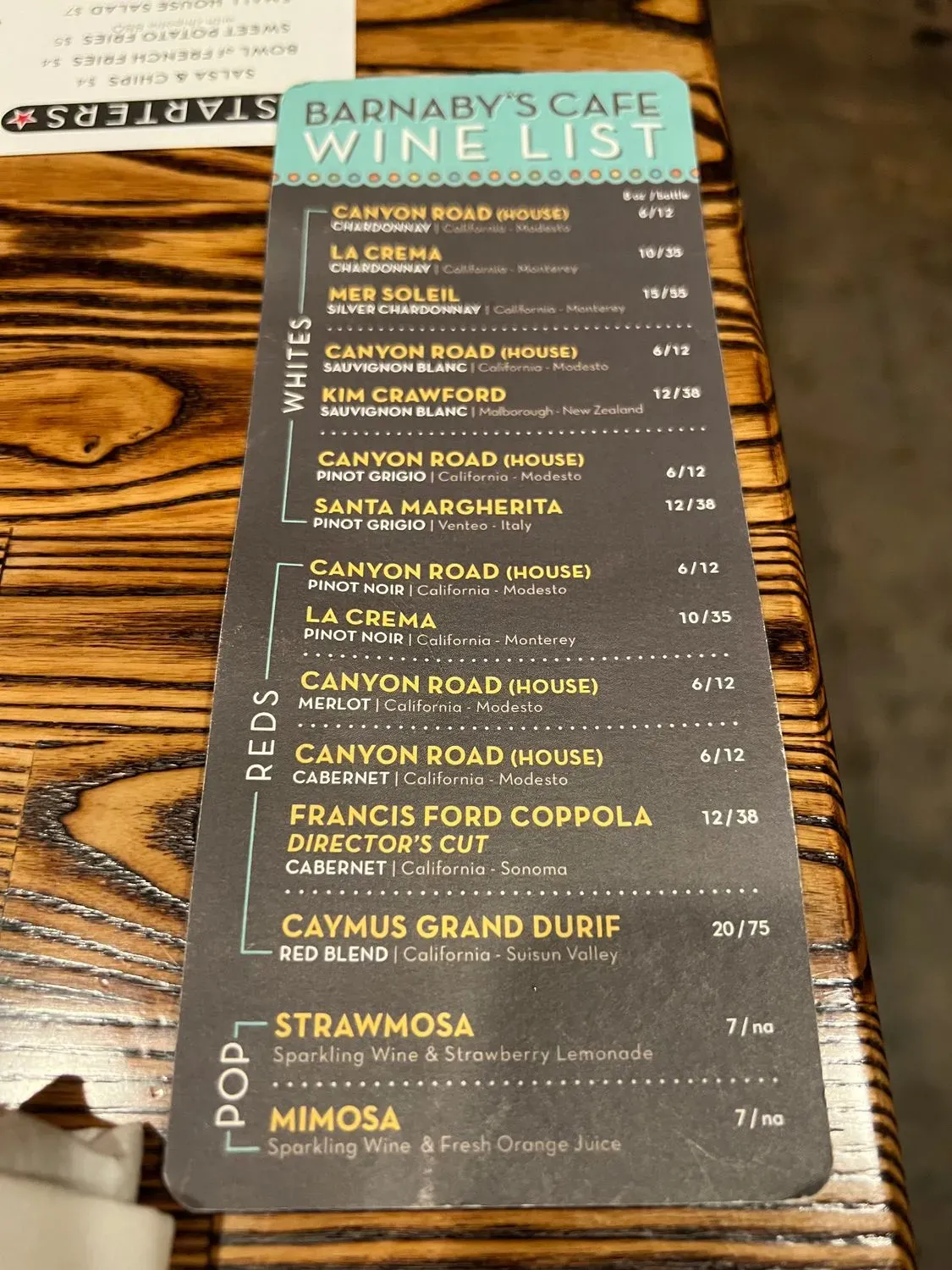 Menu 3