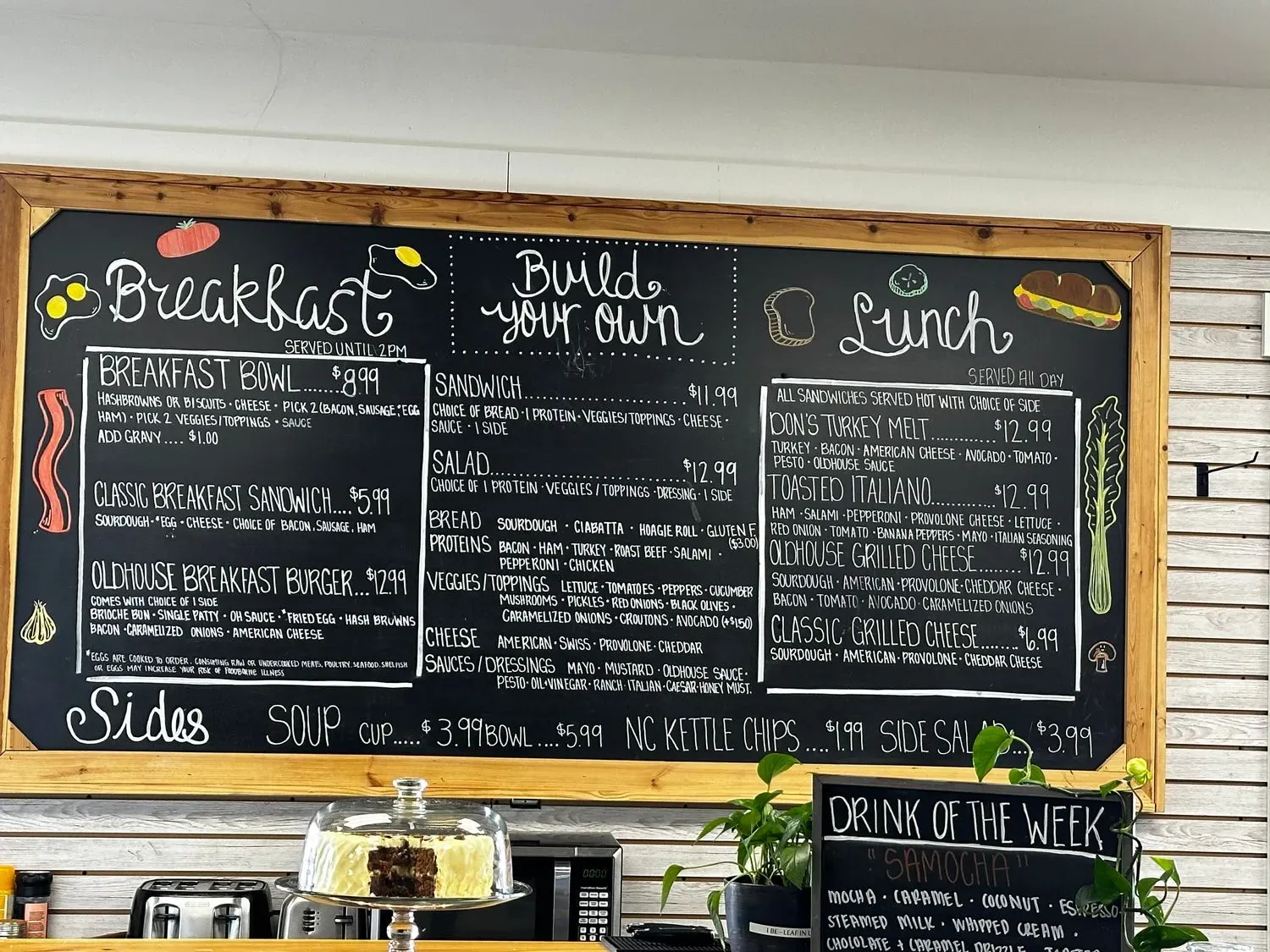 Third Day Kitchen Menu - Updated November 2025