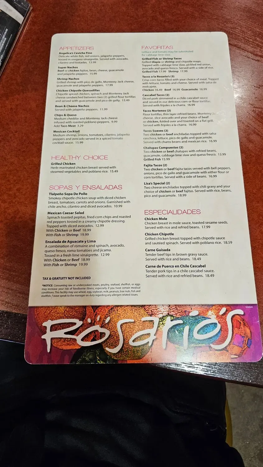 Menu 6