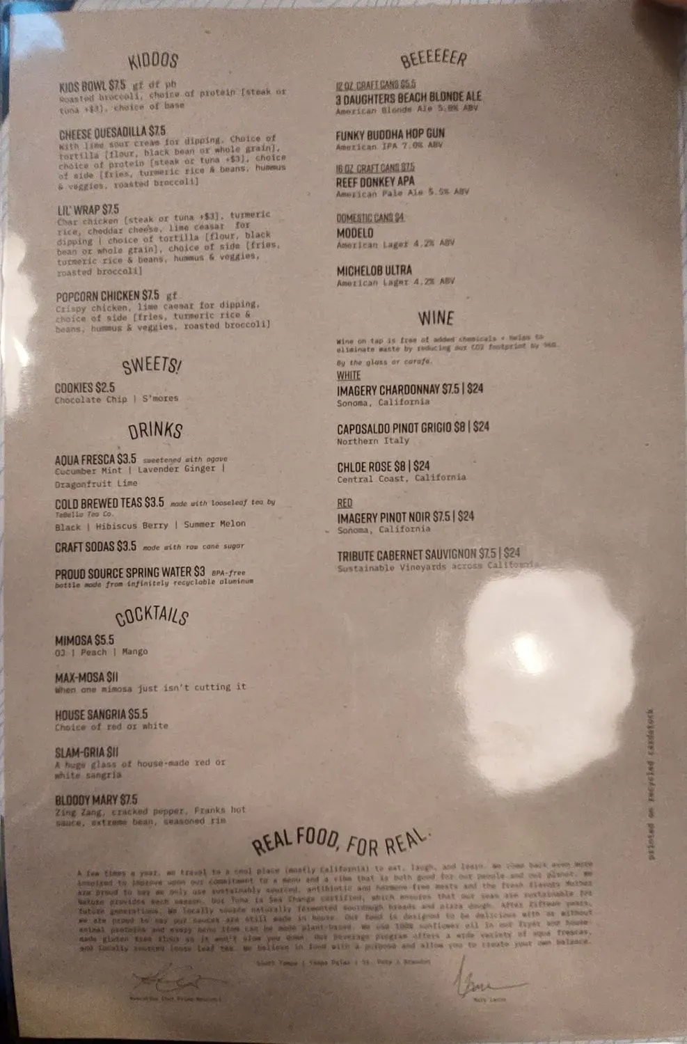 Menu 6